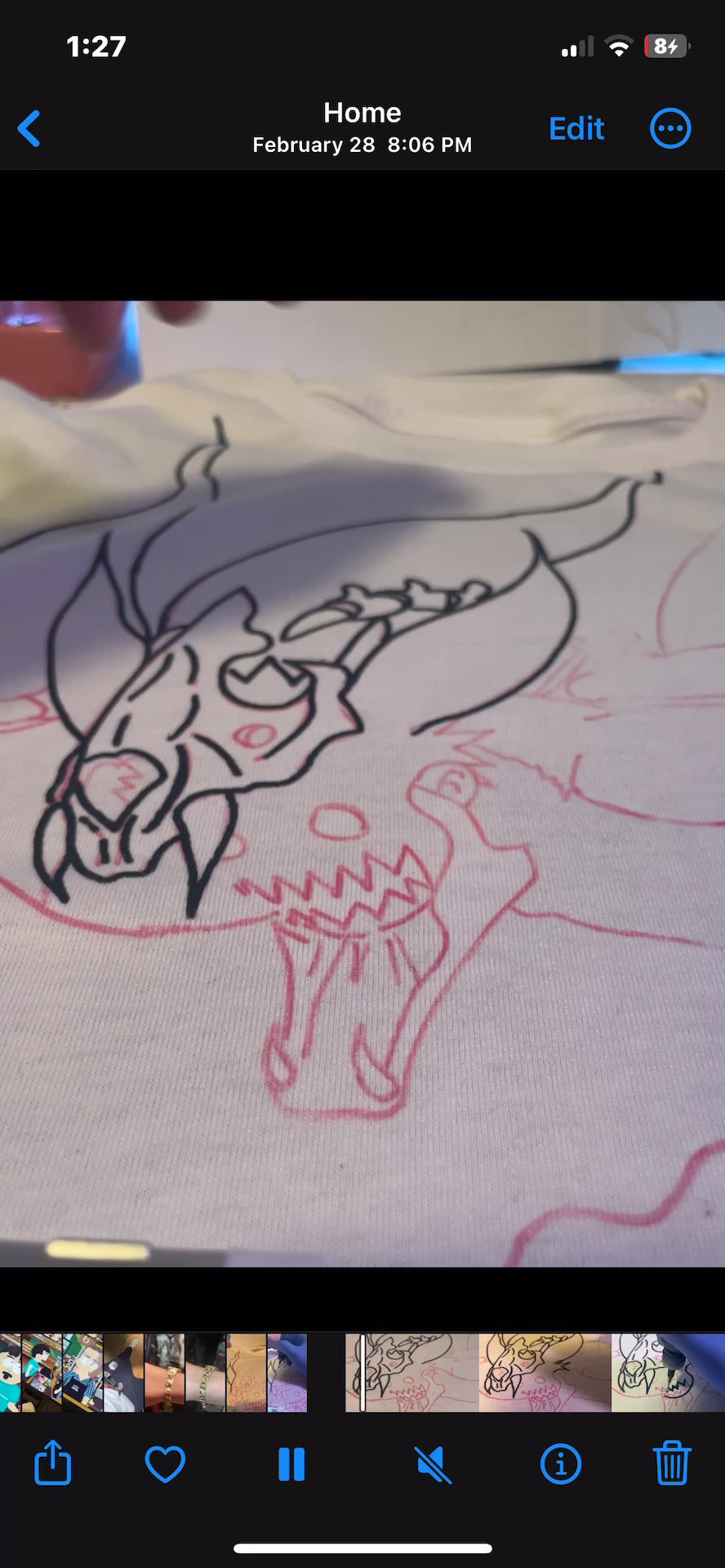 Naruto 6 Tail Fox Tee